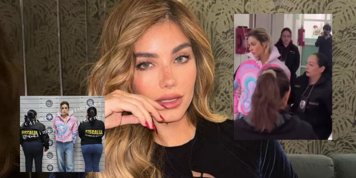 Aleska Génesis fue detenida saliendo de la casa de los famosos all star