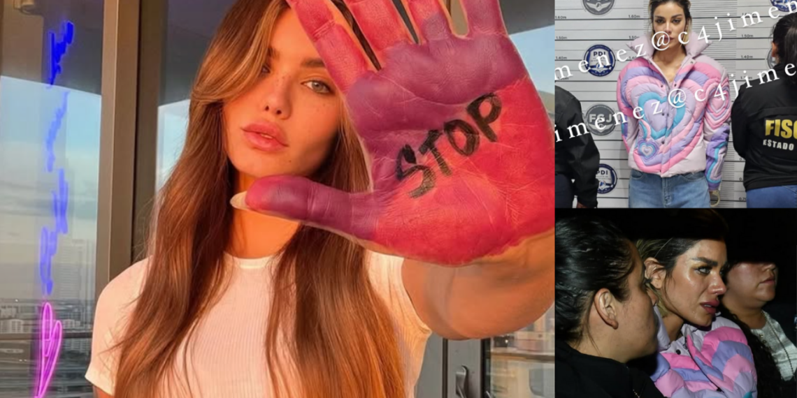 Aleska Génesis da primeras declaraciones tras ser puesta en libertad.