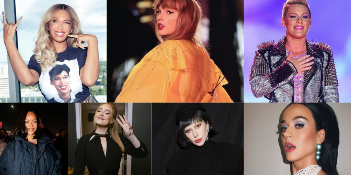 Conoce la lista de mejores artistas femeninas del siglo XXI.