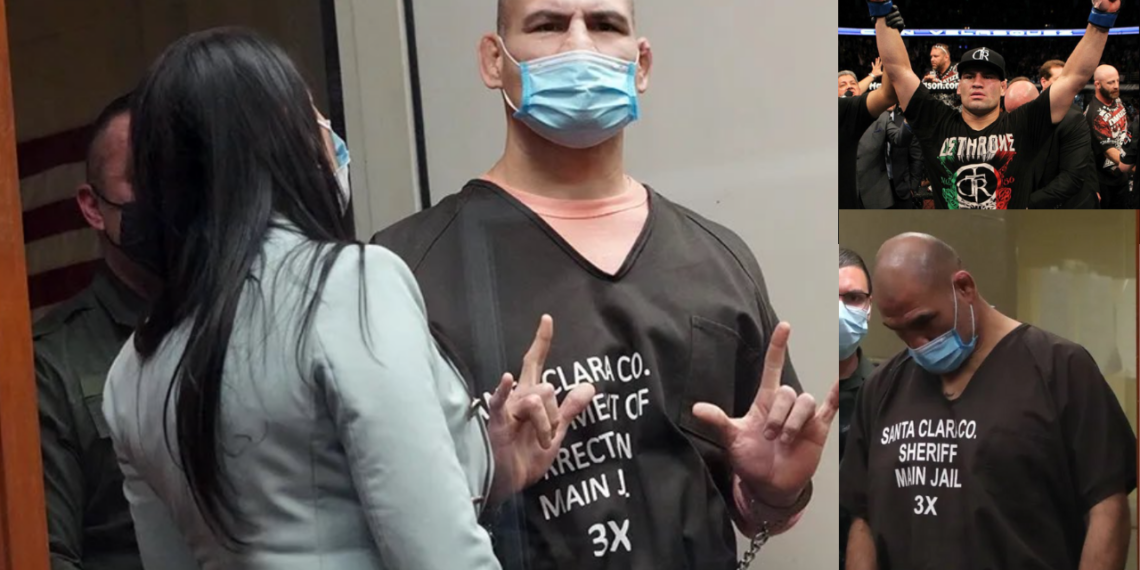 Caín Velásquez fue sentenciado a cinco años de prisión.