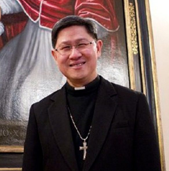 Luis Antonio Tagle es otro de los cardenales favoritos a ser el reemplazo para ser el nuevo Papa.