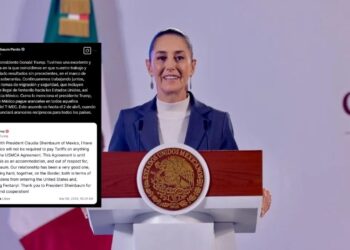 Claudia sheinbaum Donald trump aranceles (1)