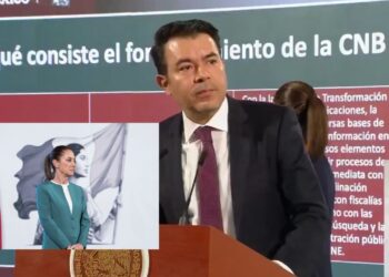 El subsecretario de Derechos Humanos, Félix Arturo Medina reveló hoy durante su intervención en la ‘mañanera del pueblo’, que la Comisión Nacional de Búsqueda (CNB) de personas desaparecidas se fortalecerá con drones y otras tecnologías como georradares tras el decreto que anunció ayer la presidenta, Claudia Sheinbaum con la finalidad de mejorar la búsqueda de desaparecidos. 