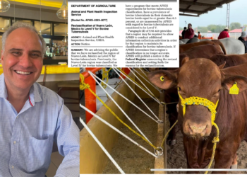 Adrian de la garza presidente de la unión ganadera en Nuevo León