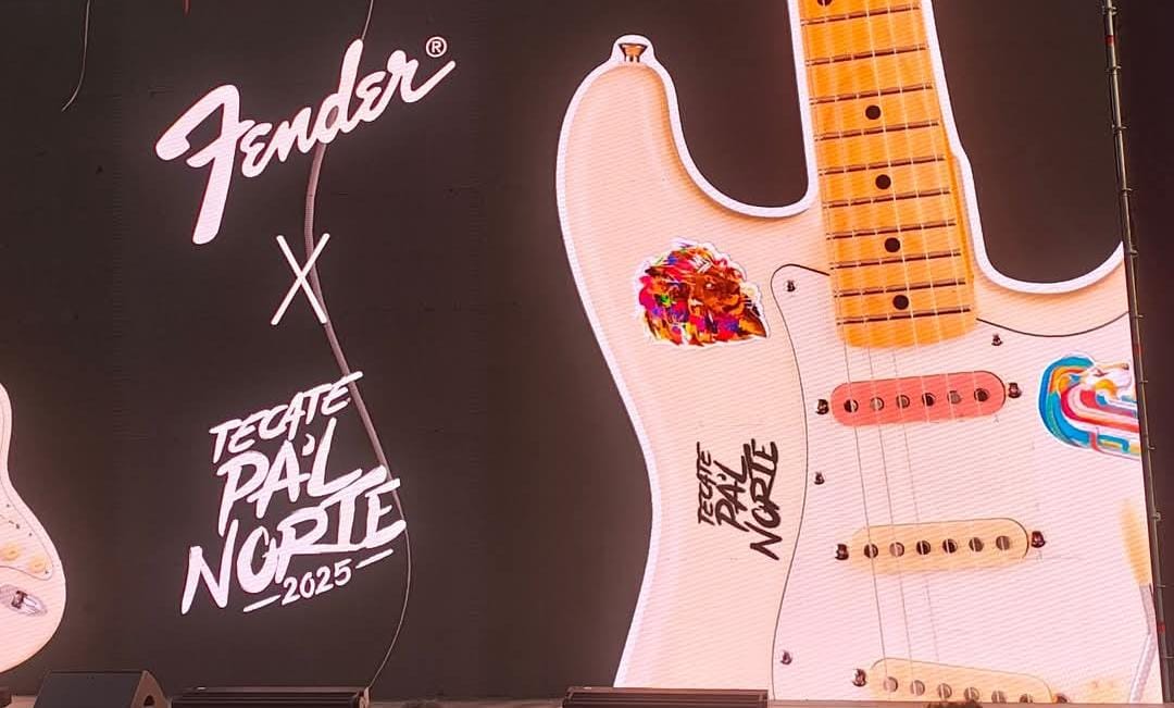 Pa'l Norte anuncia colaboración con Fender.