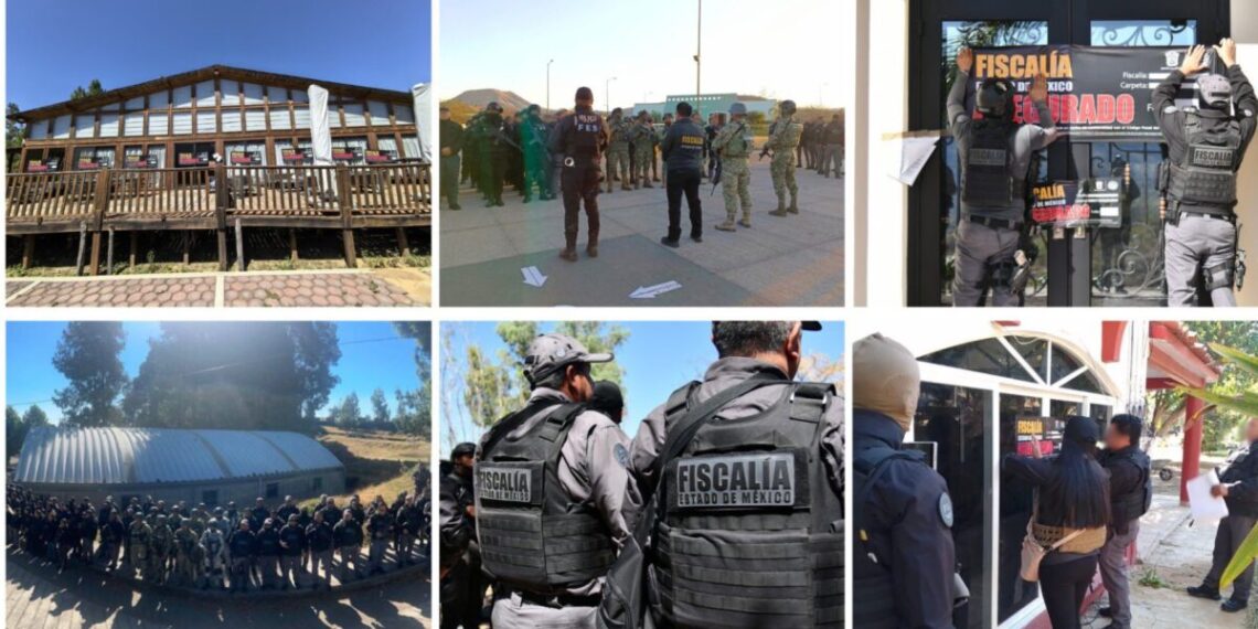 Operación Bastión: aseguran inmuebles vinculados a La Familia Michoacana en Edomex