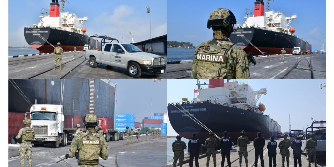 Golpe histórico al huachicol aseguran buque con 10 millones de litros de diésel