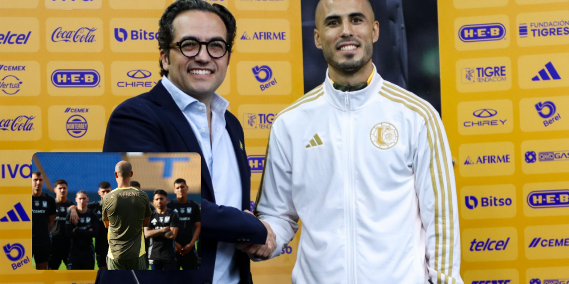 Guido Pizarro es presentado ante los medios de comunicación como el nuevo director técnico de Tigres.