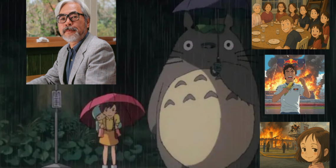 IA crea imágenes del Studio Ghibli, su creador está en contra.