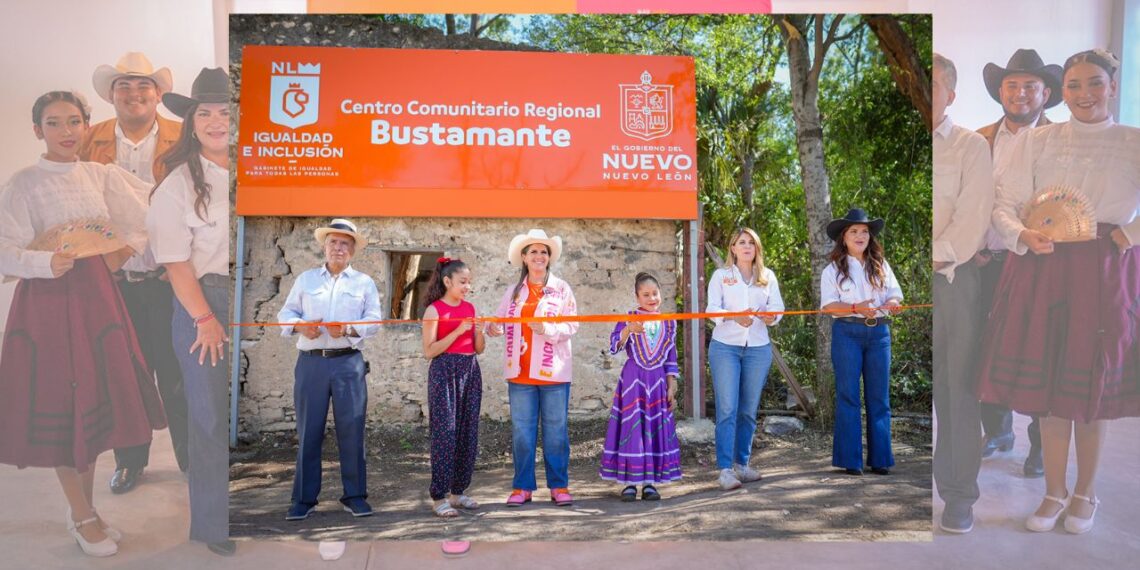 Inauguran Centro Comunitario en Bustamante, NL