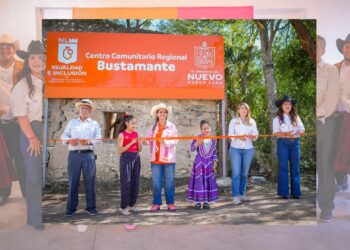 Inauguran Centro Comunitario en Bustamante, NL