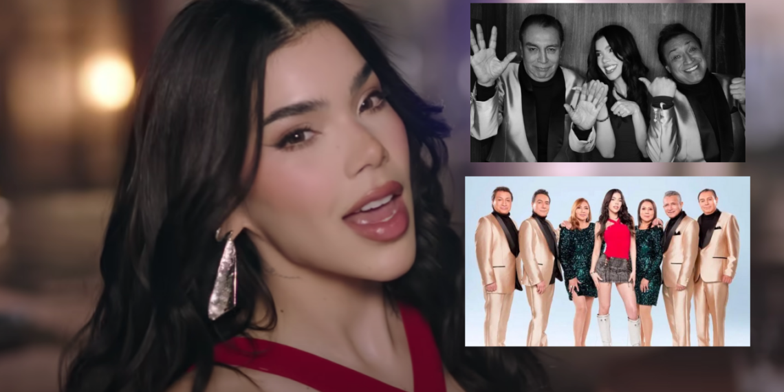 Los Ángeles Azules lanzan colaboración con Kenia Os.