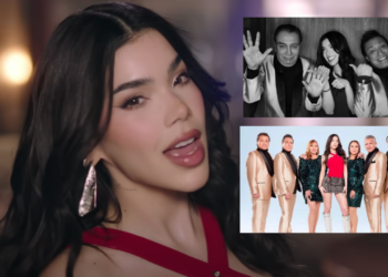 Los Ángeles Azules lanzan colaboración con Kenia Os.