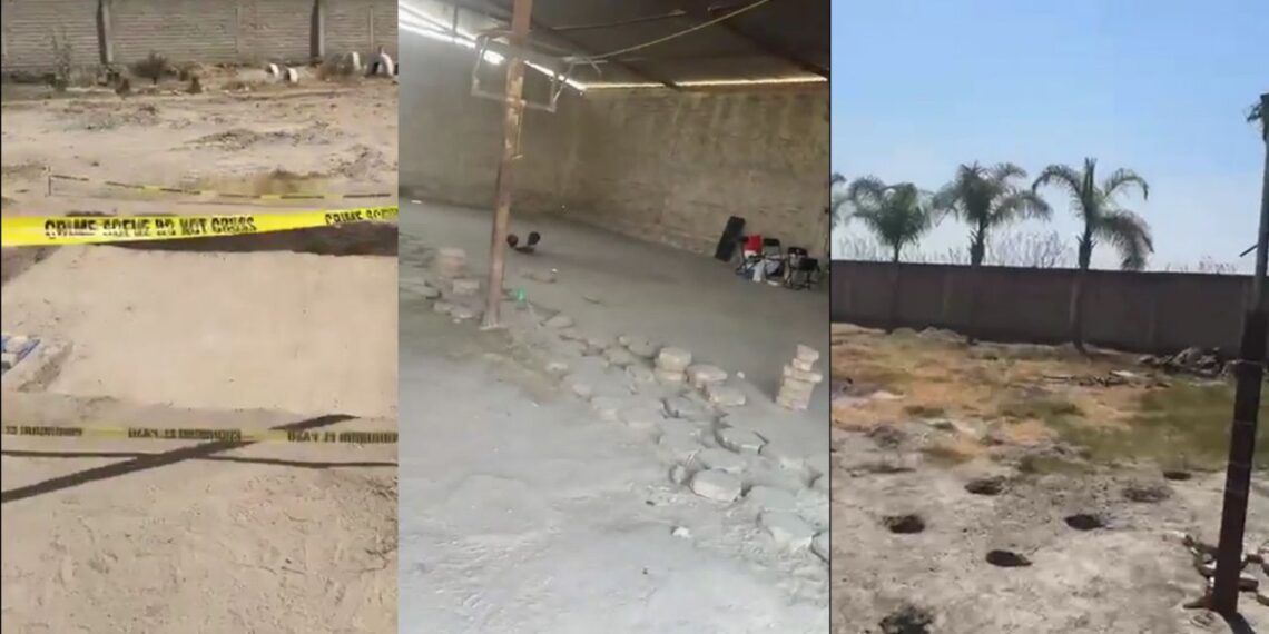 Las primeras imágenes del rancho Izaguirre en Teuchitlán