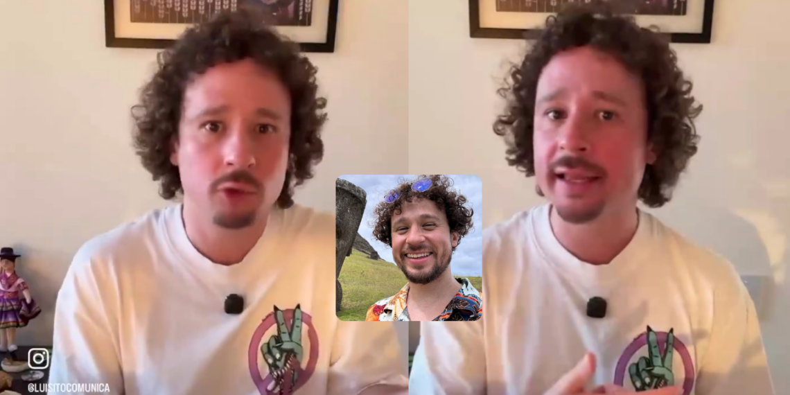 Luisito Comunica sube video hablando de la violencia en México.