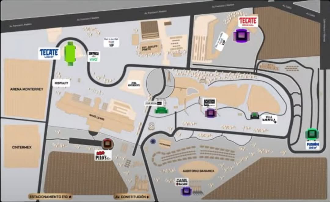 Conoce el nuevo mapa de Pa'l Norte.