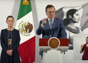 Marcelo Ebrard aranceles Claudia Sheinbaum