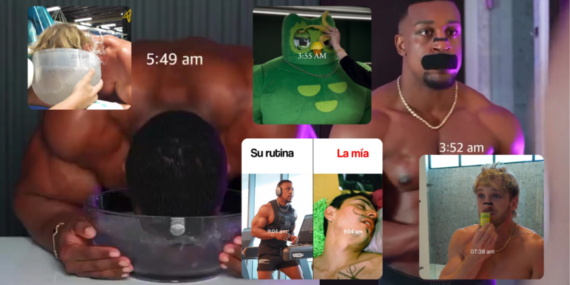 Conoce los memes virales de la rutina de Ashton Hall.