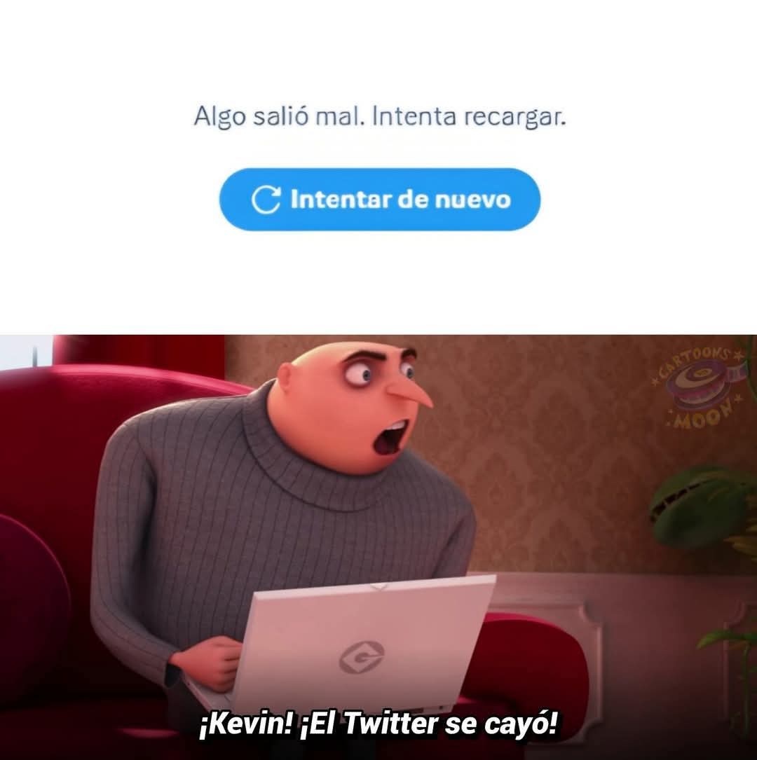 Meme por caída de X