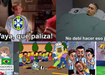 Conoce los mejores memes del partido de Argentina contra Brasil.
