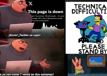 Memes por caída de X.