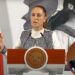 “Ni en la mesa ni en la silla” Sheinbaum reitera su rechazo a una posible intervención militar de EU en México
