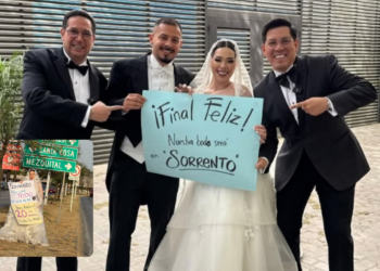 Resulta ser publicidad la novia que fue estafada