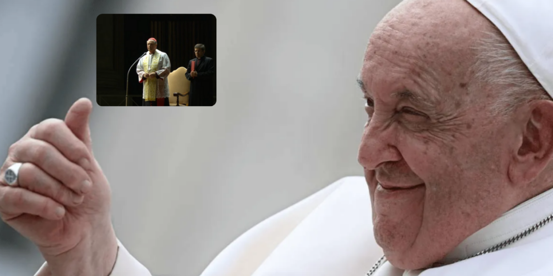 Papa Francisco manda mensaje de voz a feligreses.