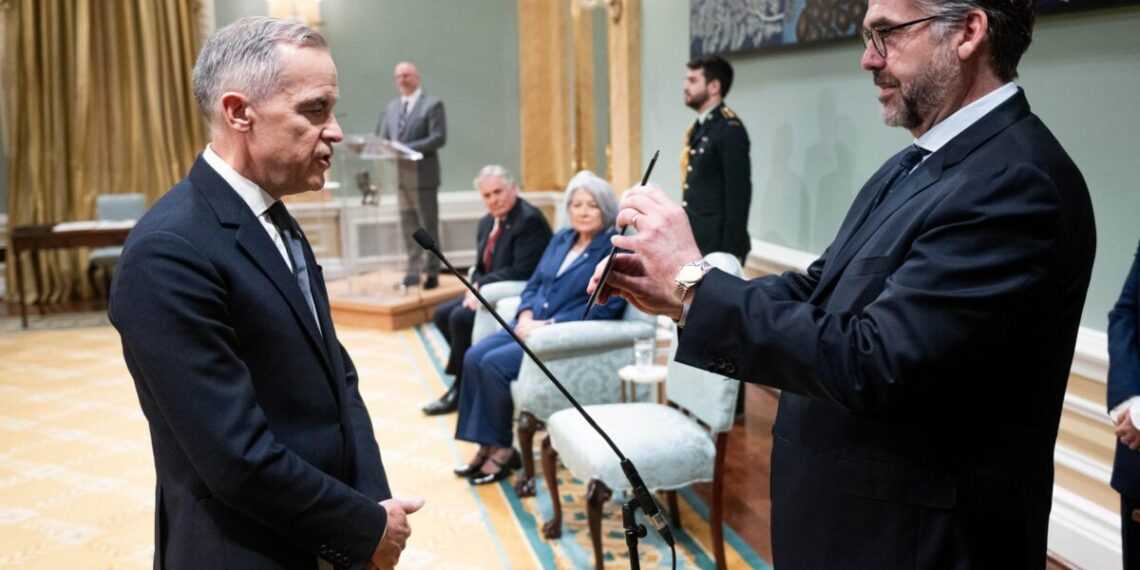 Mark Carney asumió este viernes el cargo de primer ministro de Canadá,