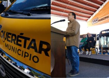 Luis Nava entrega unidades de transporte