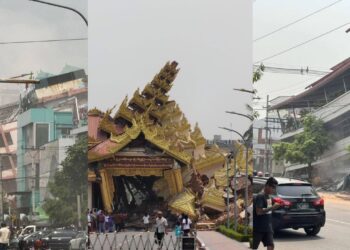 Videos más impactantes del terremoto en Myanmar y Tailandia