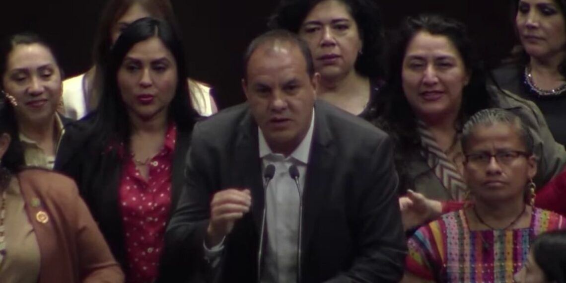 “Yo no tengo miedo” Cuauhtémoc Blanco sube a tribuna y se defiende de la acusación
