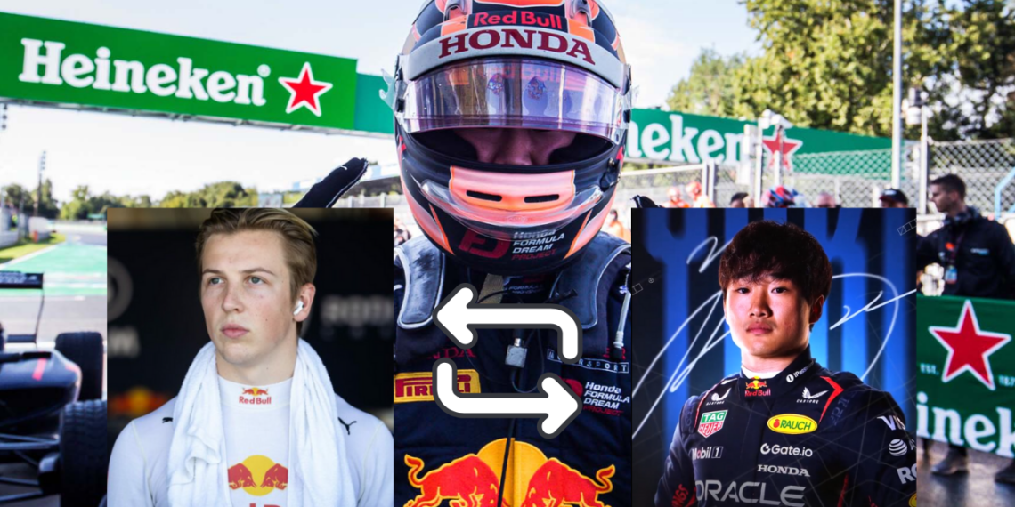 Yuki Tsunoda sube a Red Bull, bajan a Liam Lawson a Racing Bulls