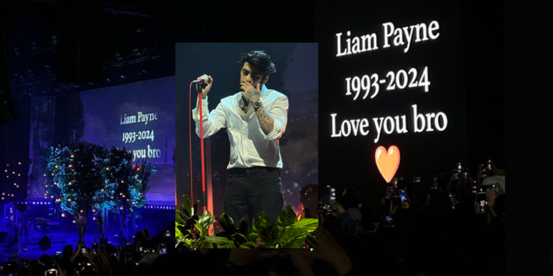 Zayn Malik rinde homenaje a Liam Payne en México.