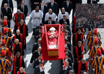 Miles de feligreses dan el último adiós al Papa Francisco en la Basílica de San Pedro.