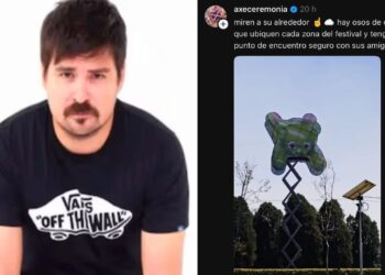 Aparece organizador del Axe Ceremonia; esto dijo