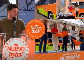 Gobernador Samuel García da banderazo al programa Arráncate x Nuevo León.