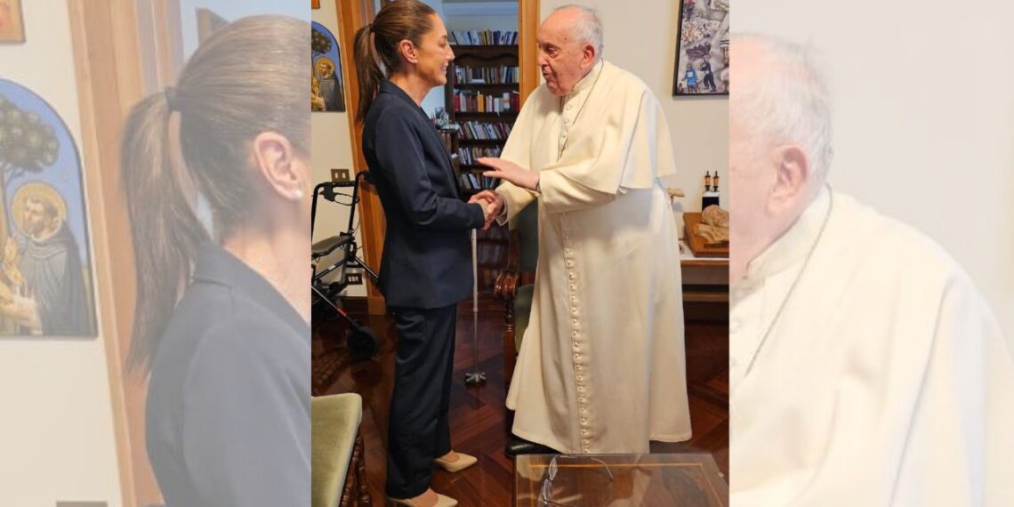 Así recordó Sheinbaum su encuentro con el Papa Francisco