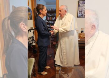 Así recordó Sheinbaum su encuentro con el Papa Francisco