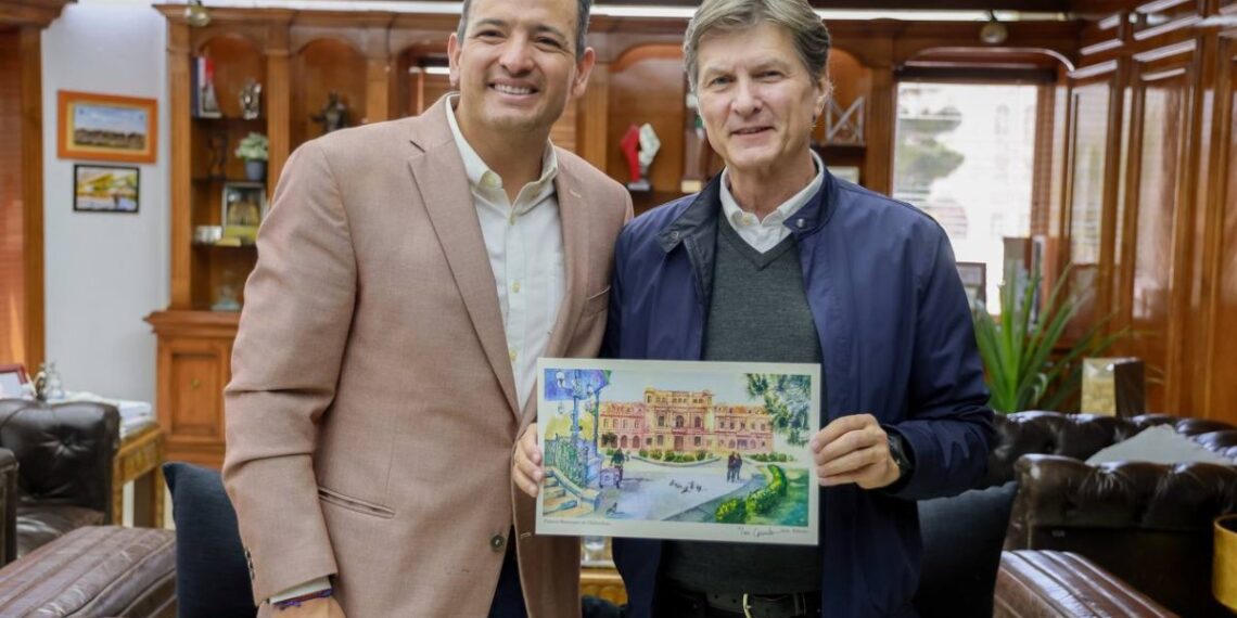 Se reúne Marco Bonilla con Enrique de la Madrid