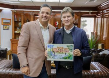 Se reúne Marco Bonilla con Enrique de la Madrid