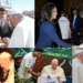 Celebridades colocan mensajes de despedida tras la muerte del Papa Francisco.