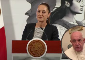Claudia Sheinbaum revela video inédito del papa Francisco