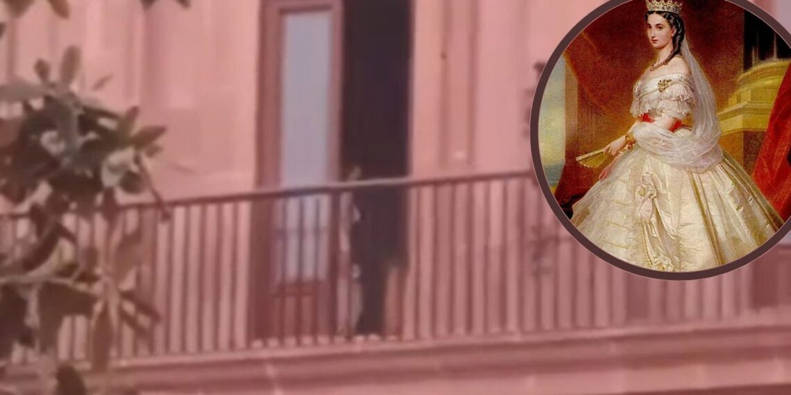 “El fantasma de la emperatriz Carlota” Así respondió el gobernador de SLP sobre mujer que se hizo viral en Palacio
