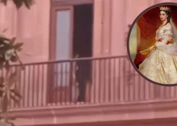 “El fantasma de la emperatriz Carlota” Así respondió el gobernador de SLP sobre mujer que se hizo viral en Palacio