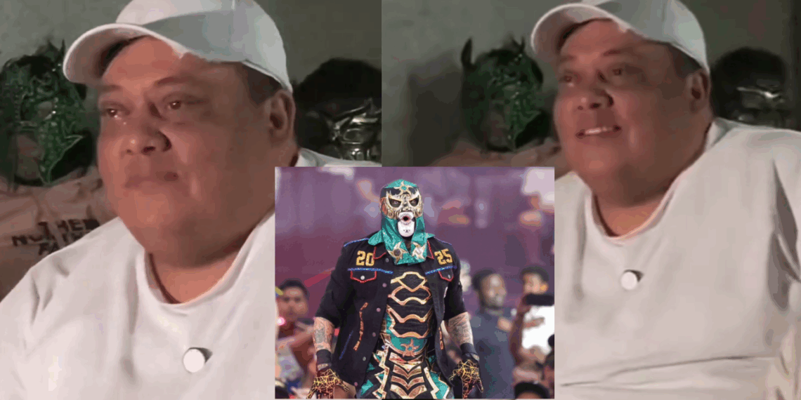 Nenuco, mascarero de Penta Zero Miedo se conmueve hasta las lágrimas al verlo en Wrestlemania 41.