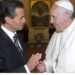 Reaparece Peña Nieto para recordar visita del papa Francisco a México