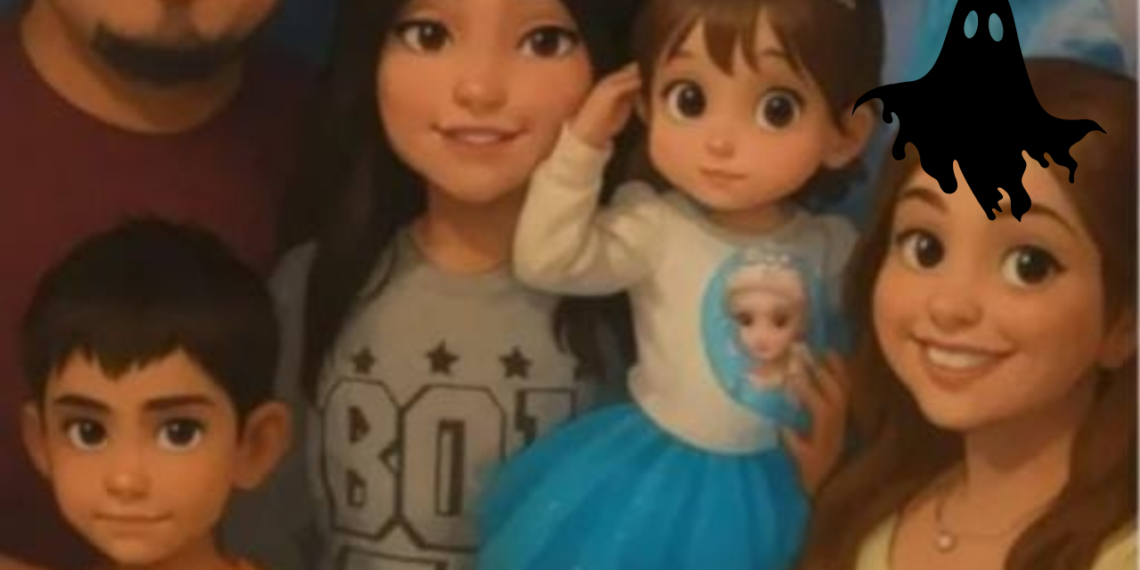 Fantasma aparece en una imagen al estilo Ghibli.