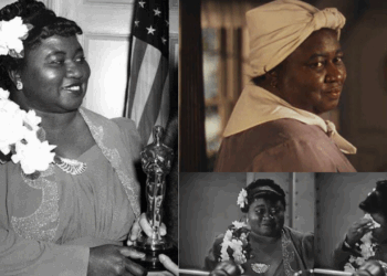 Hattie McDaniel, la primera mujer afroamericana en ganar un premio Oscar.
