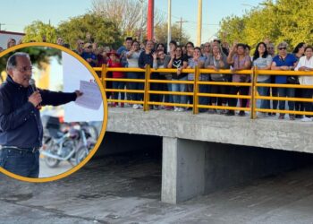 Escobedo inaugura ampliación de pluvial para prevenir inundaciones 